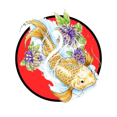 caged fish w